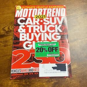 MOTOR TREND MAGAZINE-------OCTOBER 2020